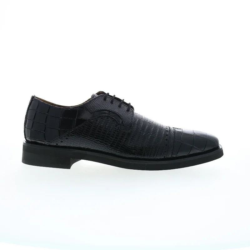 Stacy Adams Esposito 25538-001 Mens Black Oxfords & Lace Ups Cap Toe Shoes