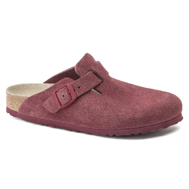 Boston Soft Footbed Suede Leather