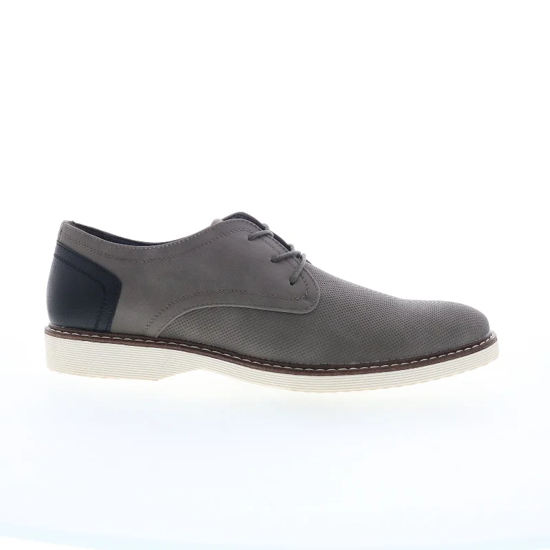 Steve Madden M-Onslow Mens Gray Oxfords & Lace Ups Plain Toe Shoes