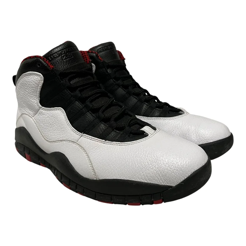 Jordan/Hi-Sneakers/US 12/Leather/WHT/Retro10 2012Chicago 310805-100