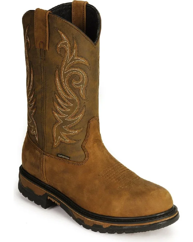 Laredo Men's Sullivan Waterproof Western Work Boots Style 68112