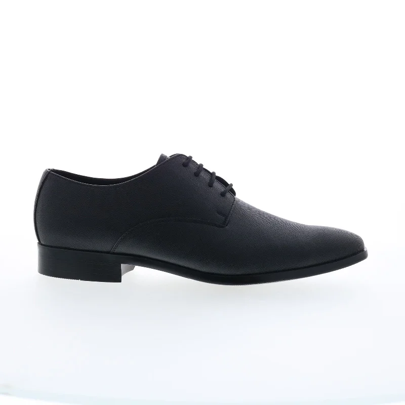 Rush By Gordon Rush Milan Mens Black Oxfords & Lace Ups Plain Toe Shoes