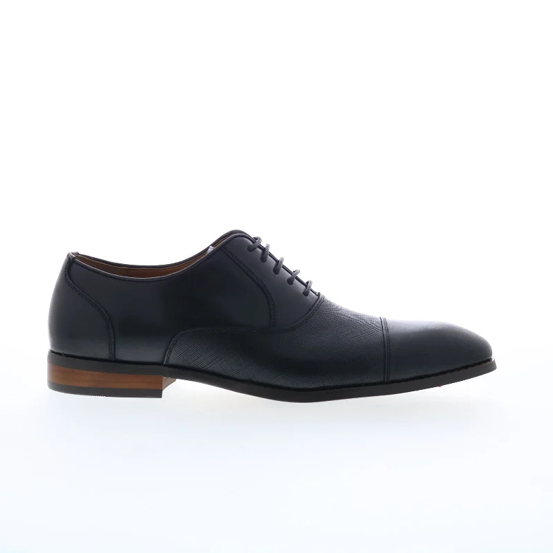 Steve Madden Proctor-R PROC04M1 Mens Black Oxfords & Lace Ups Cap Toe Shoes