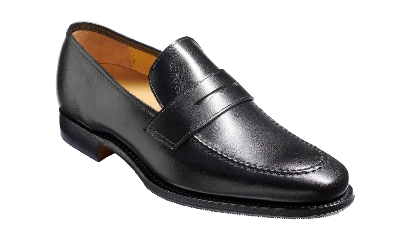 Barker Gates Elegant loafer - Black Calf