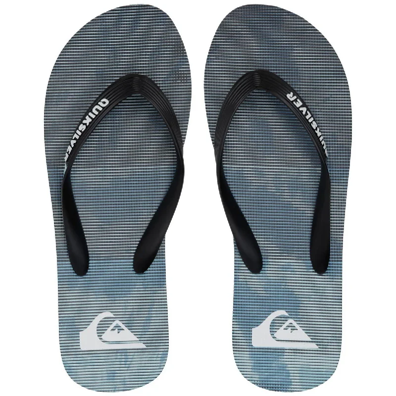 Quiksilver Mens Molokai Massive Printed Thong Flip-Flops