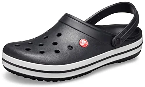 Crocs Unisex Adult Crocband Clog, Black,45/46 EU