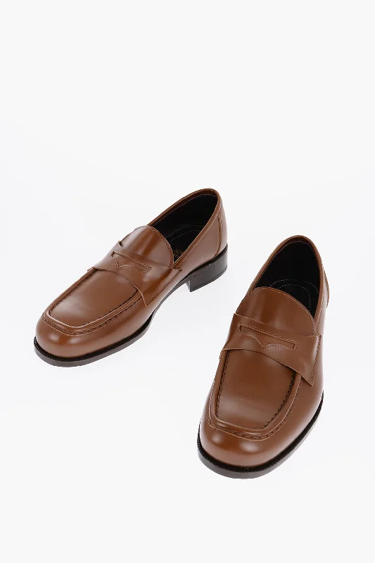 Lidfort Leather Penny Loafers