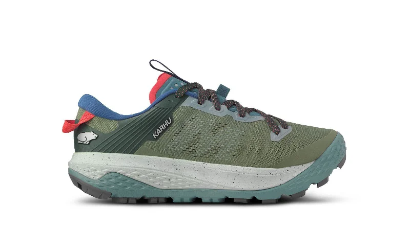 MEN'S IKONI TRAIL 1.0 - OIL GREEN / MINERAL  BLUE