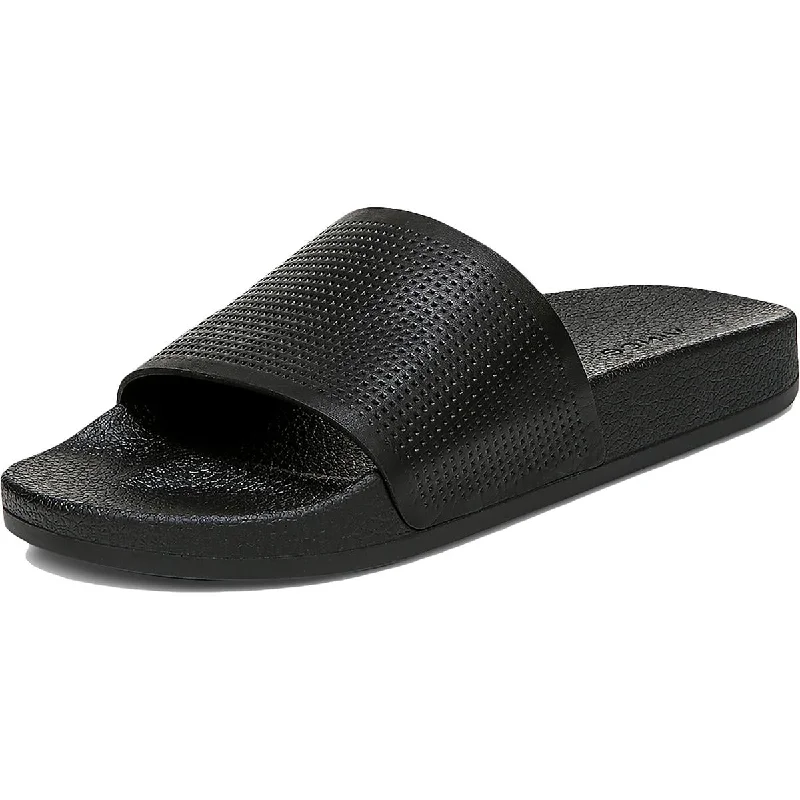 Vince Mens Watley  Leather Slide Sandals