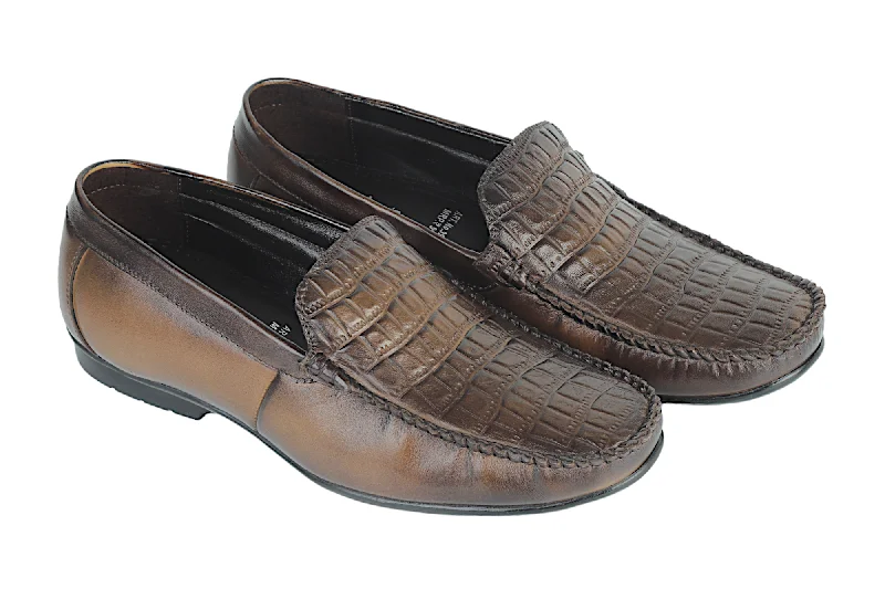 Mens leather loafer shoe 996541