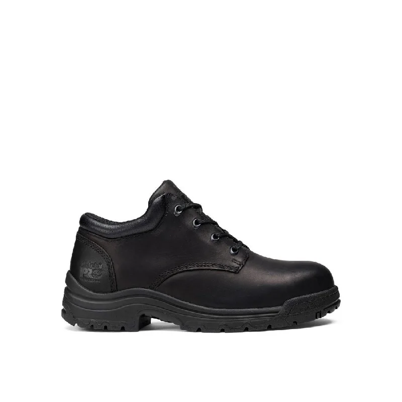 Titan Alloy-Toe Oxford Work Shoe Black