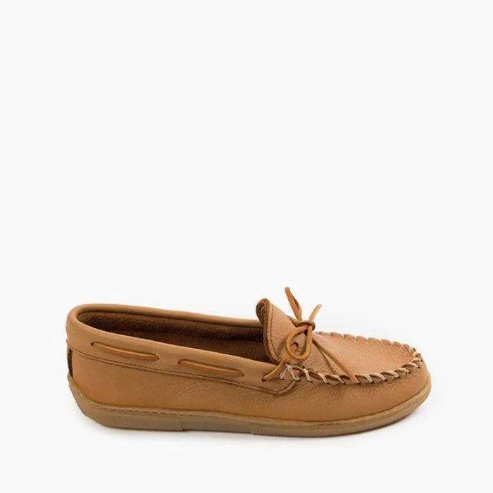 Minnetonka Men’s Moosehide Classic Natural