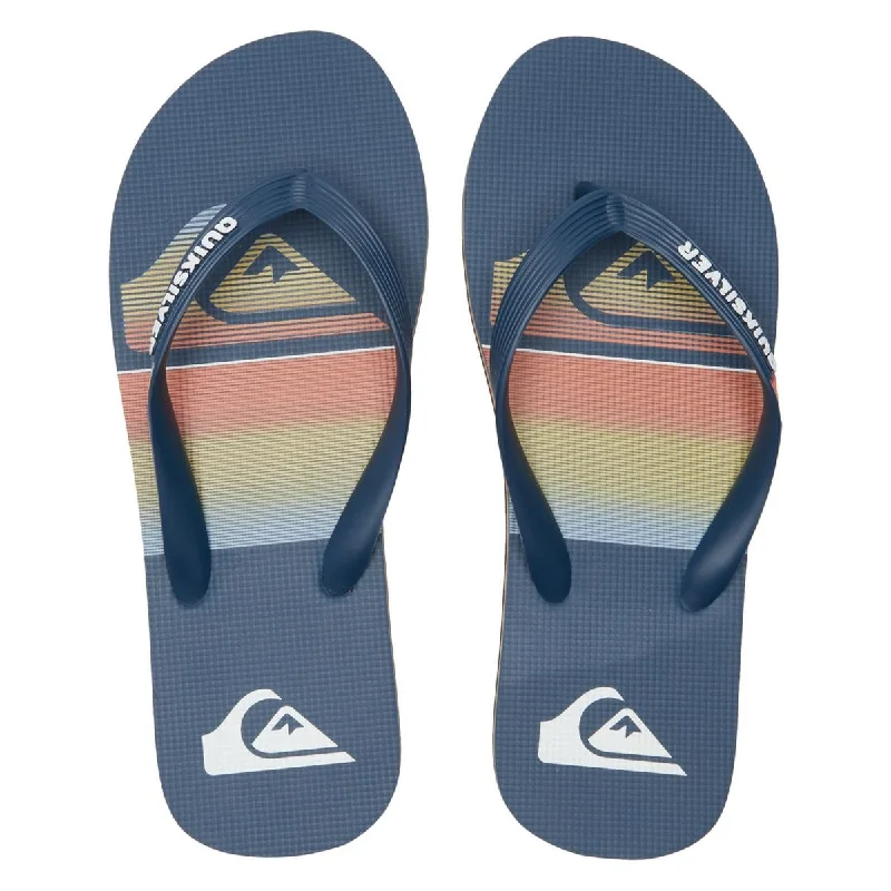 Quiksilver Mens Molokai Slab Slip-On Thong Flip-Flops