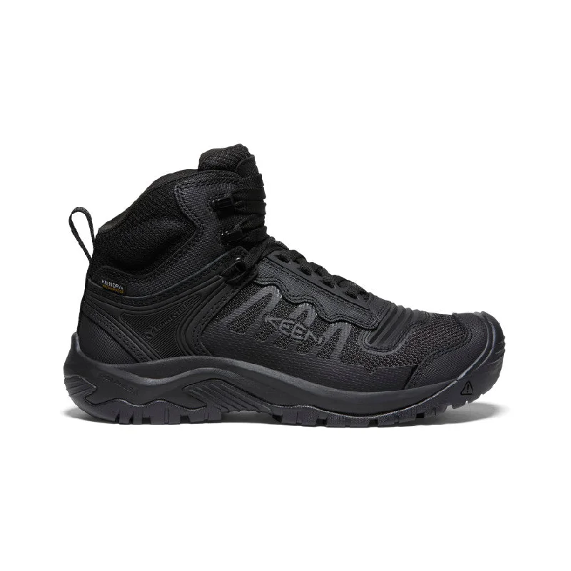 Men's Reno Waterproof Mid (Soft Toe)  |  Black/Black