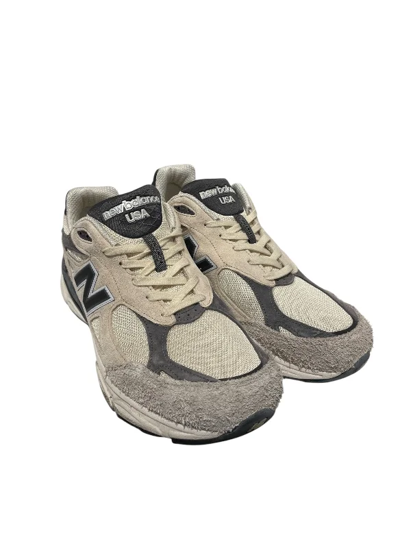 NEW BALANCE/Low-Sneakers/US 13/Suede/GRY/990 ENCAP