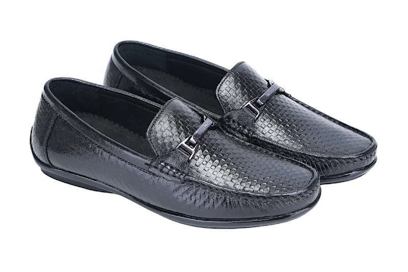 Mens Leather Loafer Shoe 98002