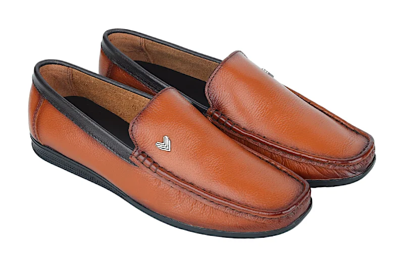 Mens Leather Loafer Shoe 910705